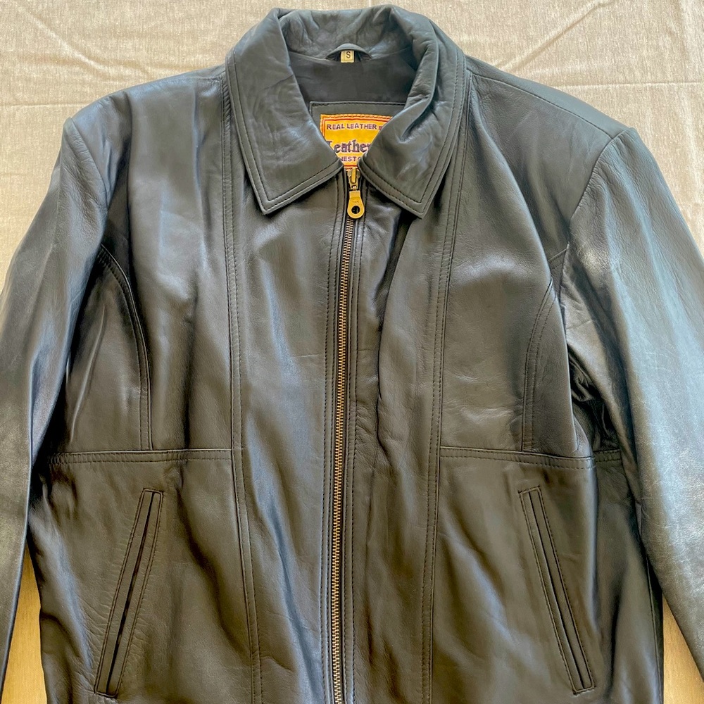 Men’s leather jacket